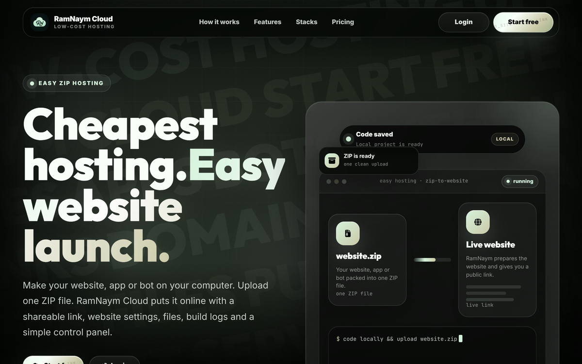Preview of ramnaymcloud.com
